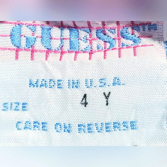 ♦️90's Vintage GUESS Jeans Demin Skorts♦️ - Picture 4 of 5